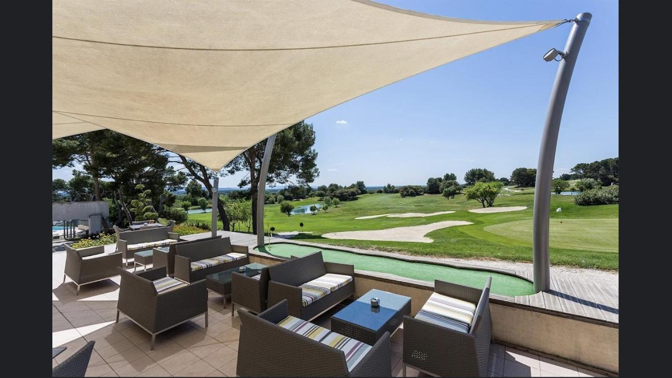 La Perle Du Golf -Magnifique Vue Clim Linge Golf Saumane 6P Piscine Tennis Стая снимка